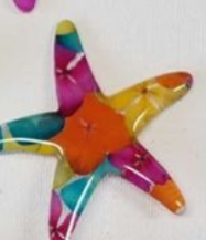 Prendedor Estrella Hortencias