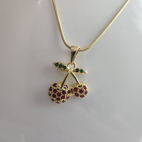 G68-OL-Charm Piedra Fushia