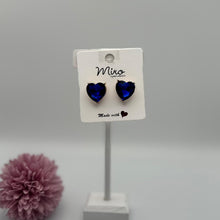 A690-Aretes corazón cristal