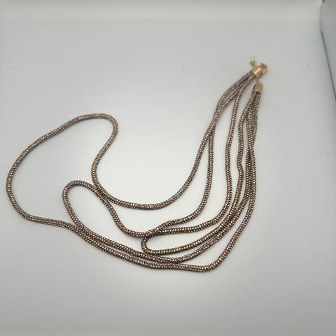 APC090-Collar trío diamantado