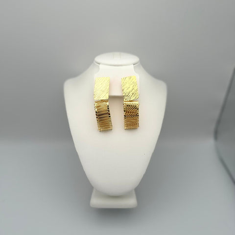 A24K1029-Aretes cuerda espiral