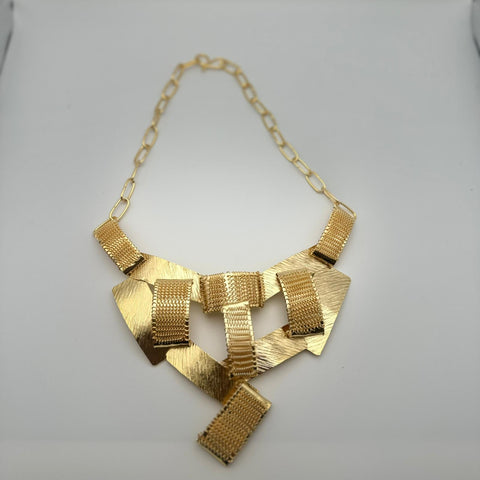 Ch24K1029-Choker cuerda espiral