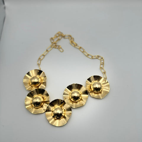 Ch24K-1065-Choker flor gira