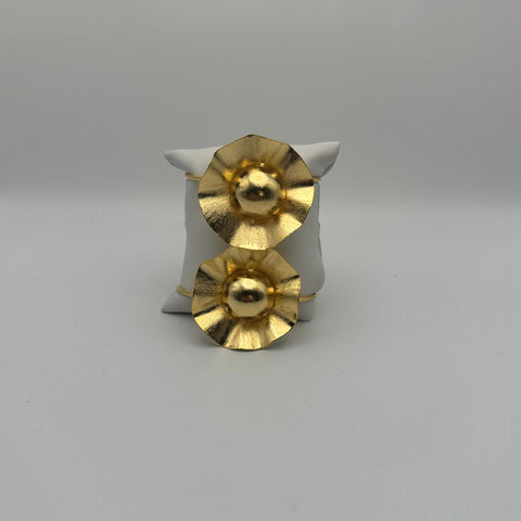 B24K-1065-Bangle flor gira