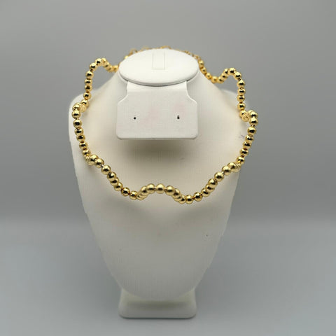 S24K-1125-Choker frecuencia de perlas