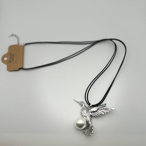 C996-Collar colibrí 8 piezas