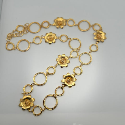 C24K-1002-Collar aros gira