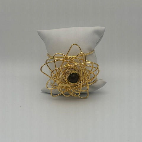 B24K-1213-Bangle Dalia