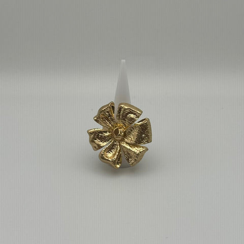 S-105ZK-Sortija Flor lazos