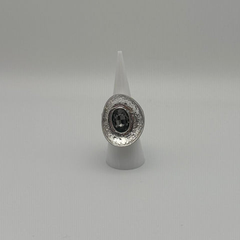 S-131ZK-Sortija Piedra aislada