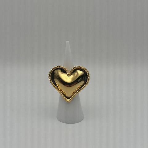 S-24K1503-Sortija Rizo corazón