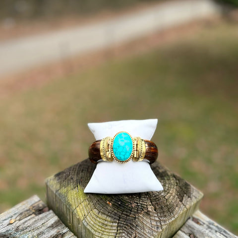 B-22I-Bangle Piedra fuerte