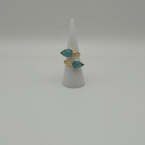 S-08I-Sortija Gotas paralelas