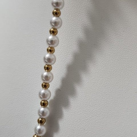 P-114OL-Pulsera en Perla