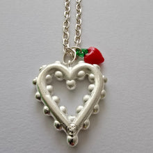 A242-MS-Collar Corazon Puntitos