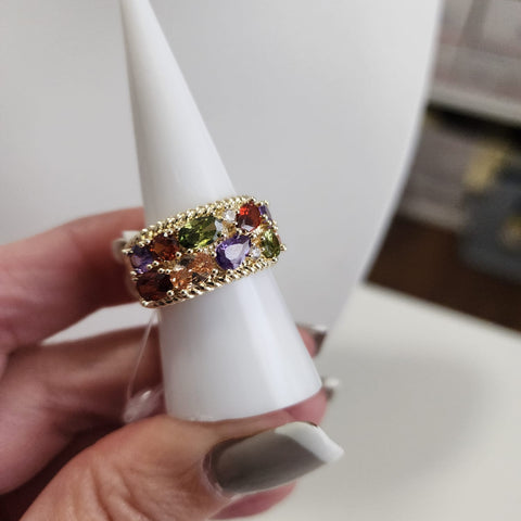 S-92R-Anillo Gotas Doble