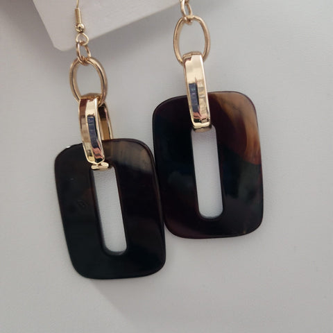 A-289GC-Aretes Marrón