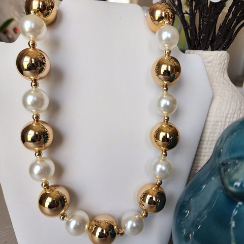 C-810ZK-Collar de Perlas