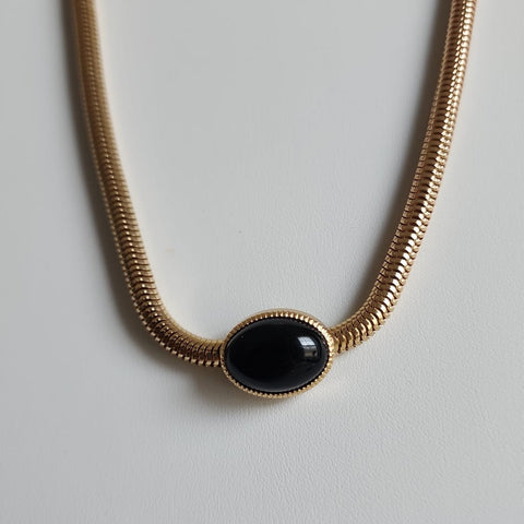 C-672GT-Collar Cola con Perla