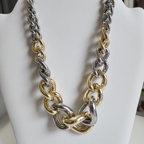 C-427DG-Cadena Ancha Dos Tonos