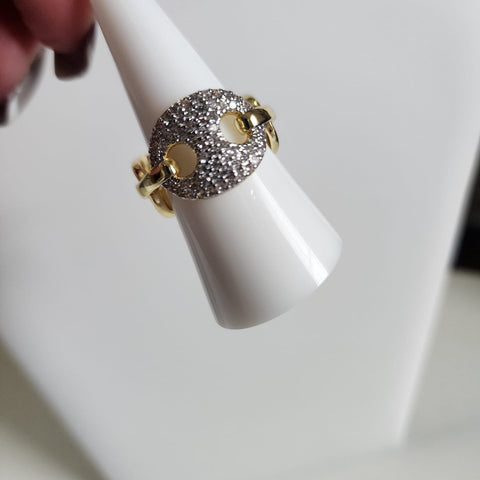 S-437DG-Anillo GG Diamantado