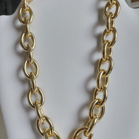 C-441DG-Cadena Eslabones Oro