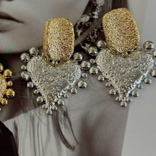 A-022F-Aretes de Corazón