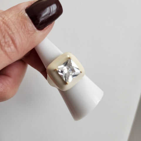 S-100KIM-Anillos Cuadrados