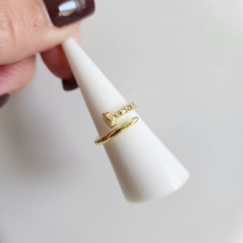 S166-OL-Anillo Clavo Sencillo