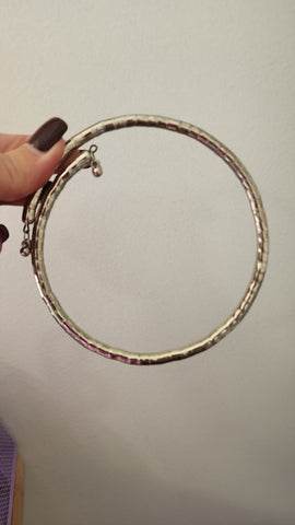 Collar circulo Plata