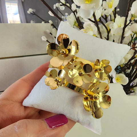 Bangel Wild Roses Base dorada