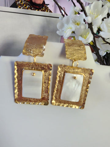 Aretes Cascadas  Piedras Preciosas