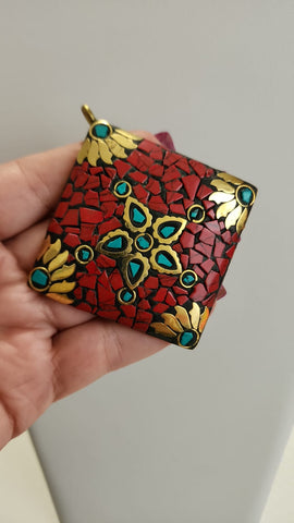 Gema Grande Roja Diamante