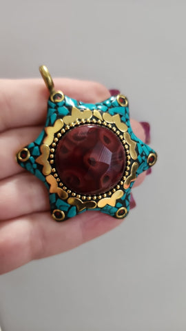 Gema de Estrella Piedra Violeta