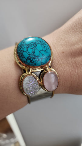 Bangle Turqueza con Drutzy
