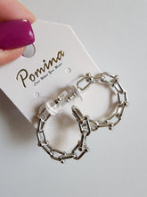 #072-Aretes Eslabon Tiffany