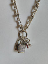 #1018-Cadena Tiffany con charms