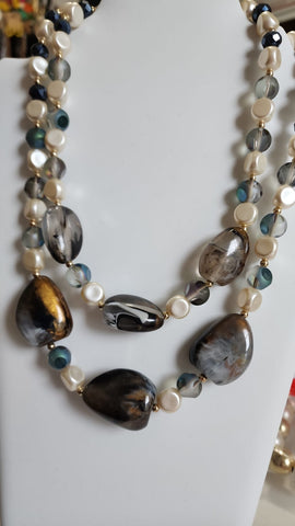 Collar Azul dos Capas