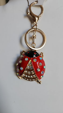 Llavero Lady Bug  Rojo