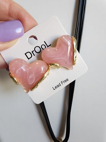 #773 Set Corazón Rosa