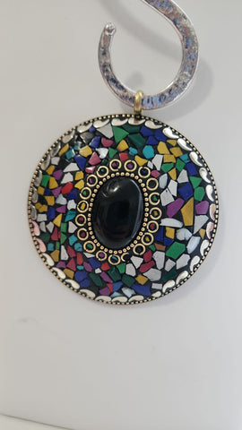 Mosaico Grande Circular Colores