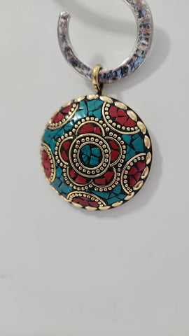 Gema Mosaico Circular pequeño Flor