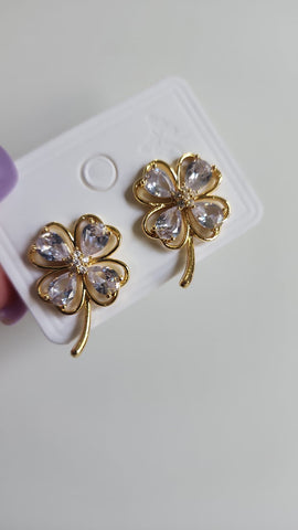 Flor Clover con Tallo