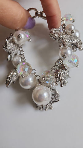 Pulsera de Charms de Elefante