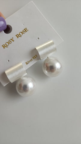 A523-9-Aretes de Perla  Textura Matte