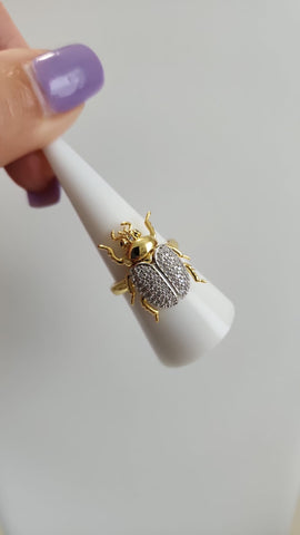 A523-35-Anillo de Escarabajo