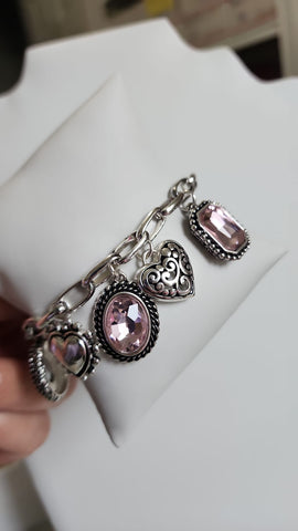 Pulsera de Charms  Rosa