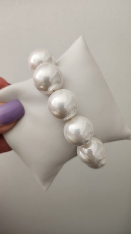 Pulsera de Esferas Perlas