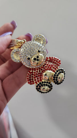 Oso Grande  Oro Laminado  Rojo