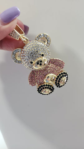 Oso Grande  Oro Laminado  Rosa